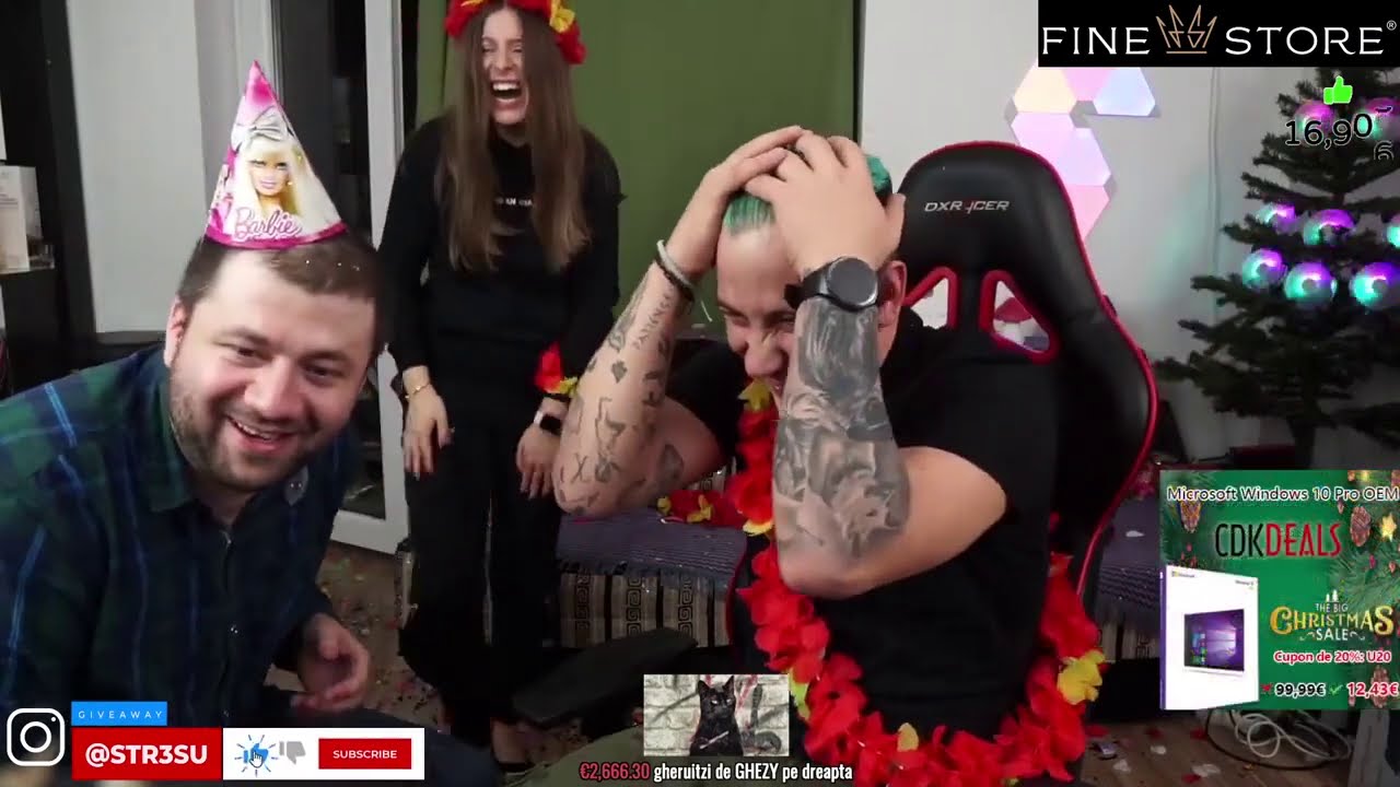 STRESU DRUNKSTREAM ANIVERSAR CARITABIL (funny moments)