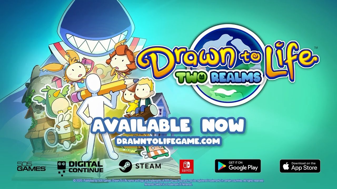 Drawn to Life 2 Realms, 505 Games S.P.A., Nintendo Switch [Digital Download]