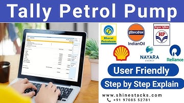 Petrol Pump Accounting in Tally Prime | Full Tutorial Tally Petrol Pump | Tally Petrol Pump