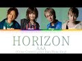 AAA - HORIZON (Color Coded Lyrics Kan/Rom/Eng)