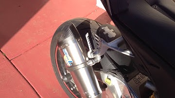 Aprilia Tuono V4R Leo Vince Evo II pipe - db killer