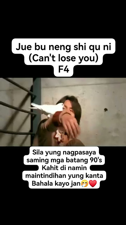 Can't lose you By F4  Jerry, Vic Vanness, Ken #barbiehsu #meteorgarden