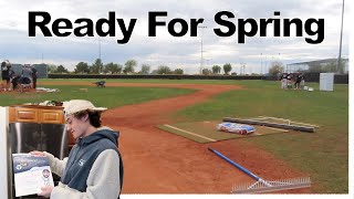 Baseball Field Clean Up - Ready for Spring!!!