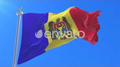 Flag of Moldova Waving - Download After Effects Templates Project Files