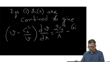 mod06lec33 - Spherically symmetric transonic flows (contd)