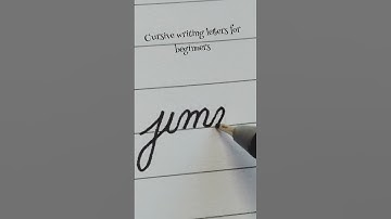 learn how to write 2, 3 letters together in cursive writing #cursivewritingforbeginners