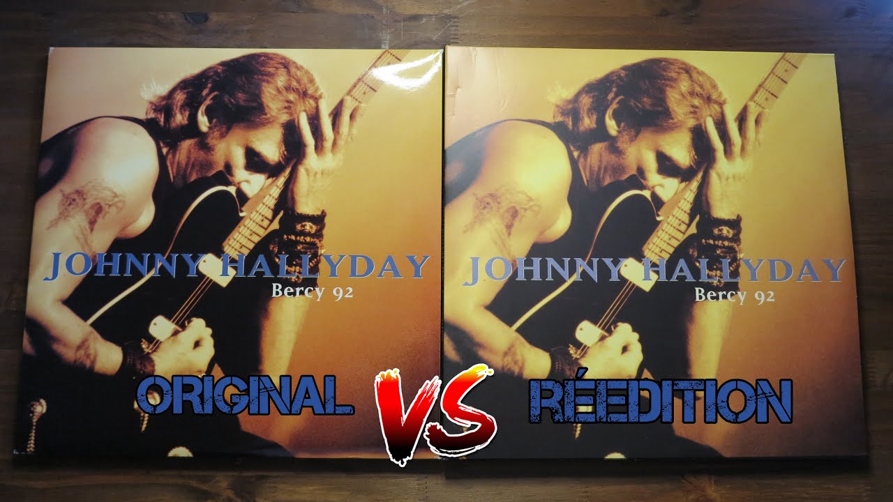 Johnny Hallyday Collections - Original VS Réedition Hachette vinyle
