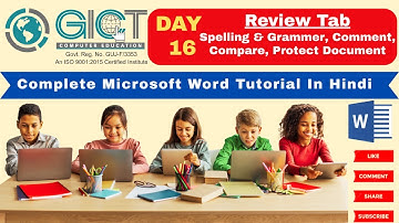 MS Word Review Tab Complete Tutorial | MS Word Tutorial |Spelling & Grammer, Comment, Compare