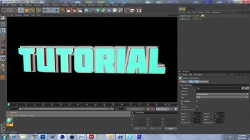 Cinema 4D Tutorial: Episode 1: 3D Text