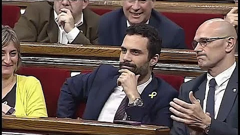 Onde os girondinos sentavam no Parlamento?