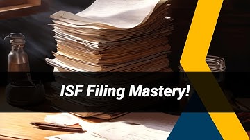 Beat the Clock: Mastering ISF Filing Deadlines!