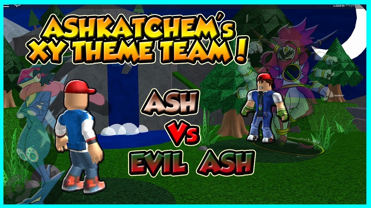 Ash Kalos Vs Evil Ash In Pokemon Brick Bronze Roblox Skit - pokemon team dusk roblox