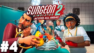 Surgeon Simulator 2: Access All Areas - Прохождение #4 (Сюжетный режим) (Финал)