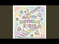 HAPPY BIRTHDAY STEPS
