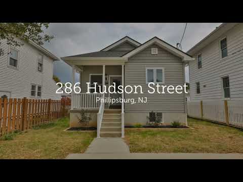 286 Hudson St, Phillipsburg, NJ home video tour
