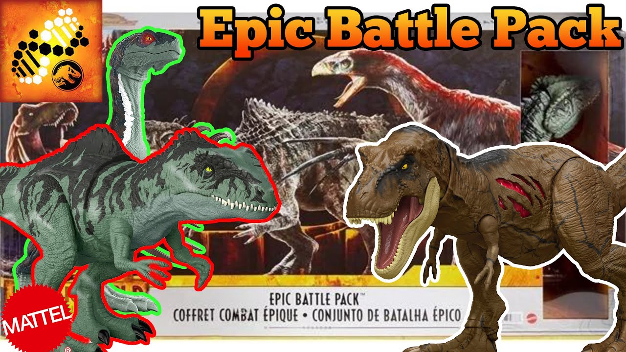 Jurassic World Dominion Facts App Scan Codes Epic Battle Pack