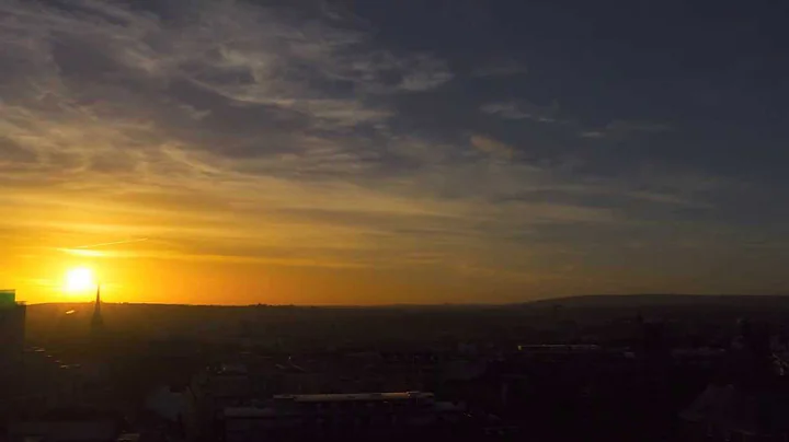 Sunrise and Sunset Timelapse - Bristol City Centre - DayDayNews