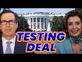 Speaker Pelosi FLAGS "Stimulus Poison Pills" as Testing $$$ Deal is IMMINENT