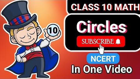 CBSE Class 10 Math Full Chapter 10 👉Circles👉animated video By Knowledge Spark Academy