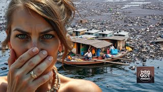 India’s floating slum on the gutter