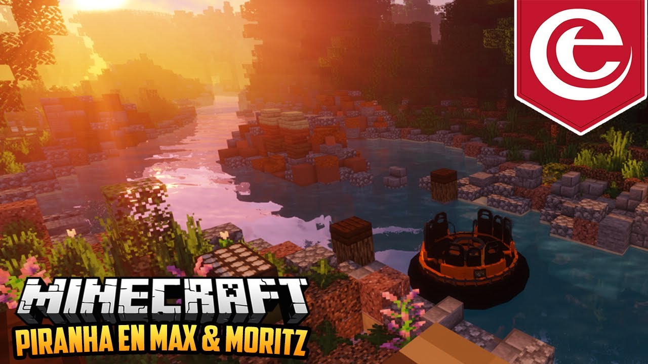 EFTELING PIRANA en MAX & MORITZ in 1.16 - Minecraft SprookjesCraft Efteling #3