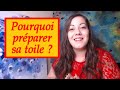 Préparer Facilement sa Toile - Tutoriel Peinture Débutants