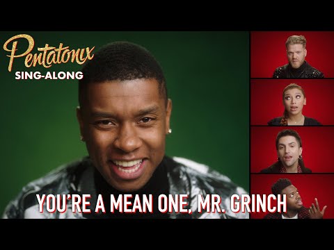 [SING-ALONG VIDEO] You’re A Mean One, Mr. Grinch – Pentatonix