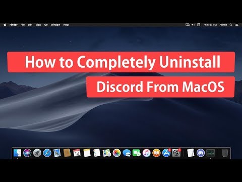 MacOS से डिस्कॉर्ड को पूरी तरह से अनइंस्टॉल कैसे करें