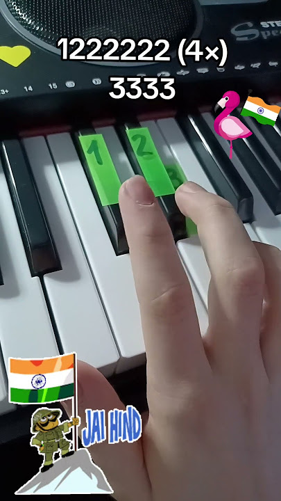 🇮🇳🇮🇳indian meme on the Keyboard 🇮🇳🇮🇳#linuskeyboard #piano #pianotutorial #india #meme
