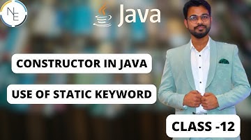 || Constructor || Method || ISC || Class 12th || ICSE || Computer Science || Networkers Era ||