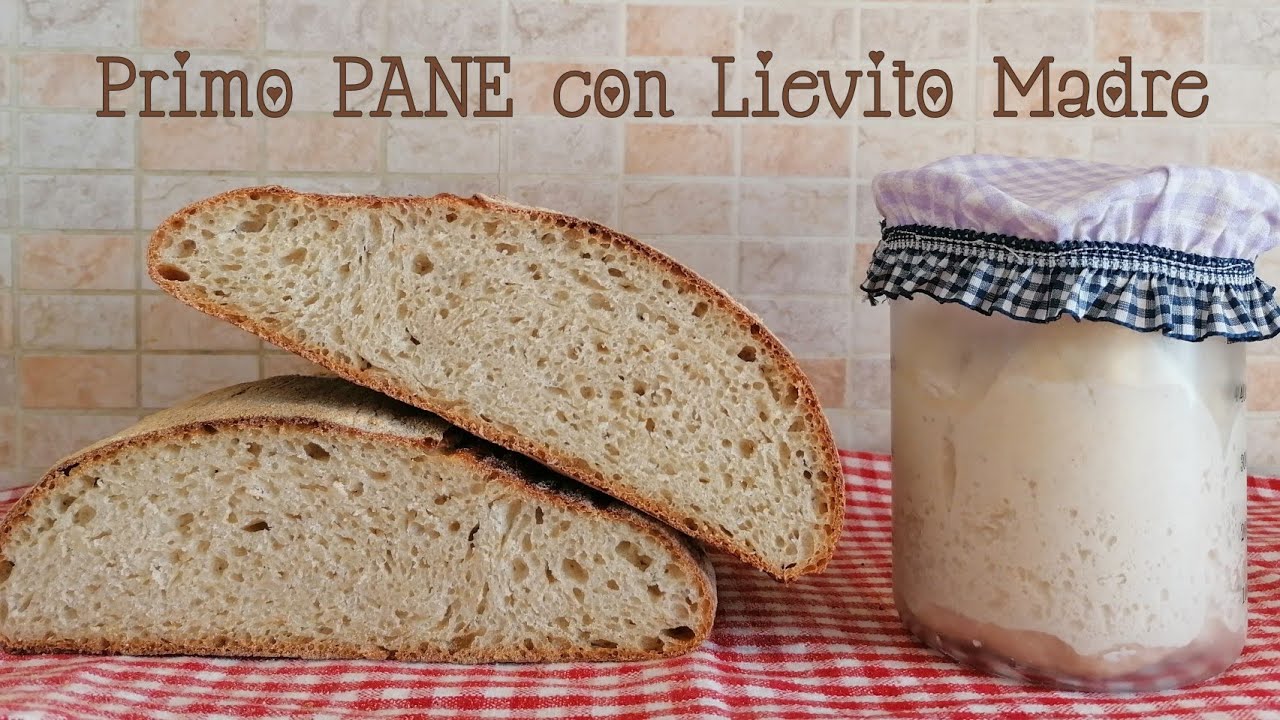 Primo pane con lievito madre. Video dettagliato