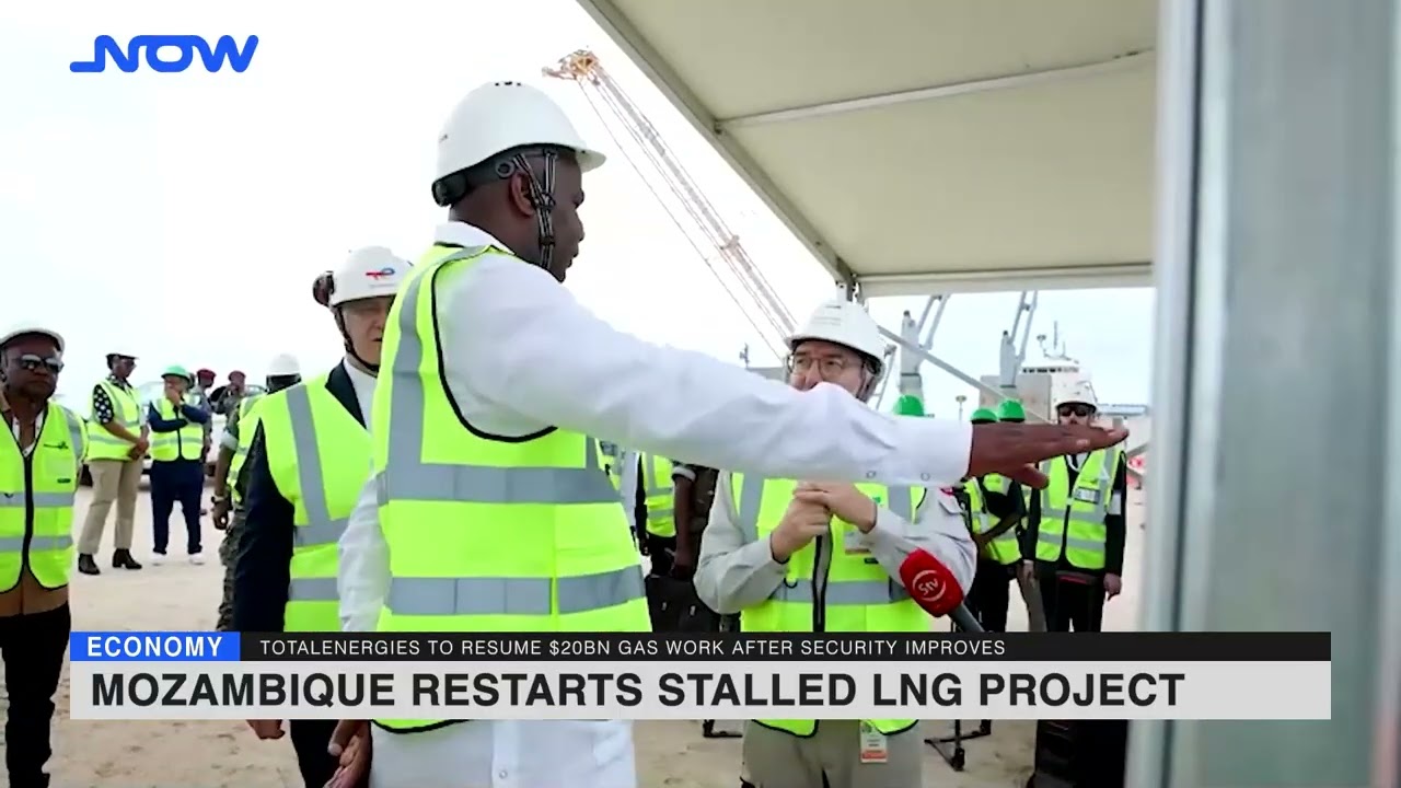 Mozambique restarts stalled LNG project