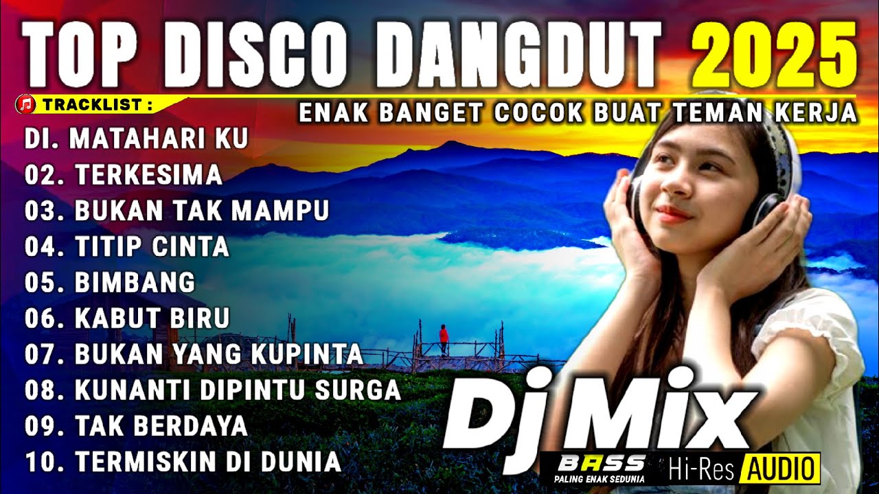 REMIX SLOW BASS 2025 - LAGU LAWAS DISCO DANGDUT PALING ENAK