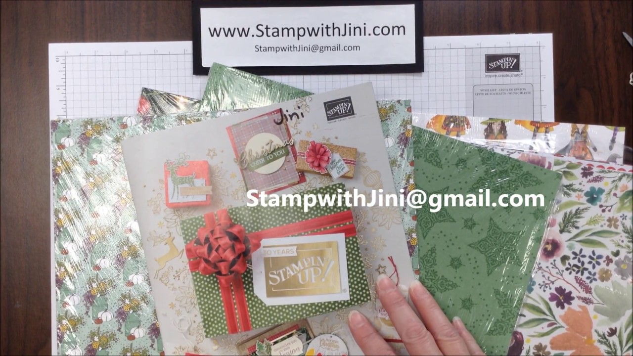 Stamp with Jini 2018 HOLIDAY CATALOG PREORDER GOODIES by Jini Merck