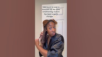 DEEP CONDITIONING on natural hair #deepconditioning #hairroutine #naturalhairroutine