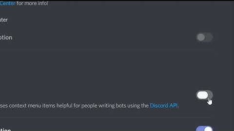 OUTDATED! How to enable Discord developer mode