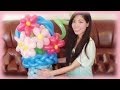 DIY Flower Balloon Art Tutorial - Gift idea for Mother's Day