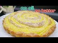 Prendi una mela e fai questa torta deliziosa senza olio e senza burro/ricetta #ASMR 381