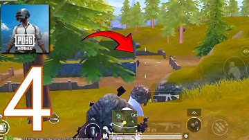 PUBG Mobile: Walkthrough Gameplay Part 4 (iOS,Android)