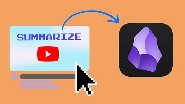 Obsidian Magic: Turn YouTube Videos into Summaries with One Click