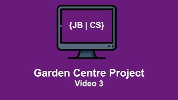 Garden Centre Project Video 3 (VB.Net)