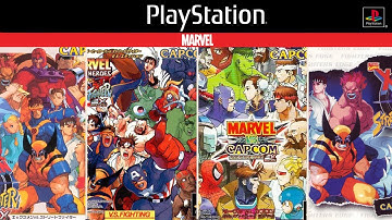Marvel Superheroes Games for PS1