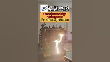 High Voltage Arcing in Transformers! #electricalsafety