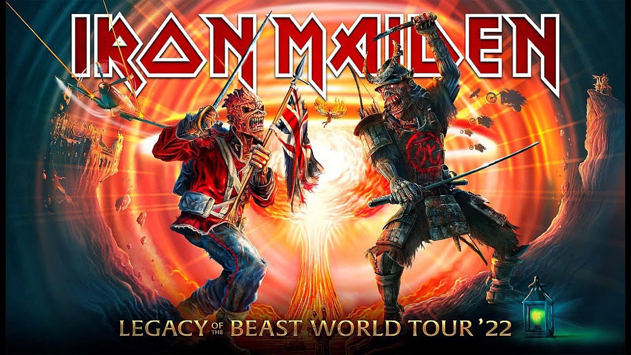 Iron Maiden announce 2022 North American tour w Trivium & Within