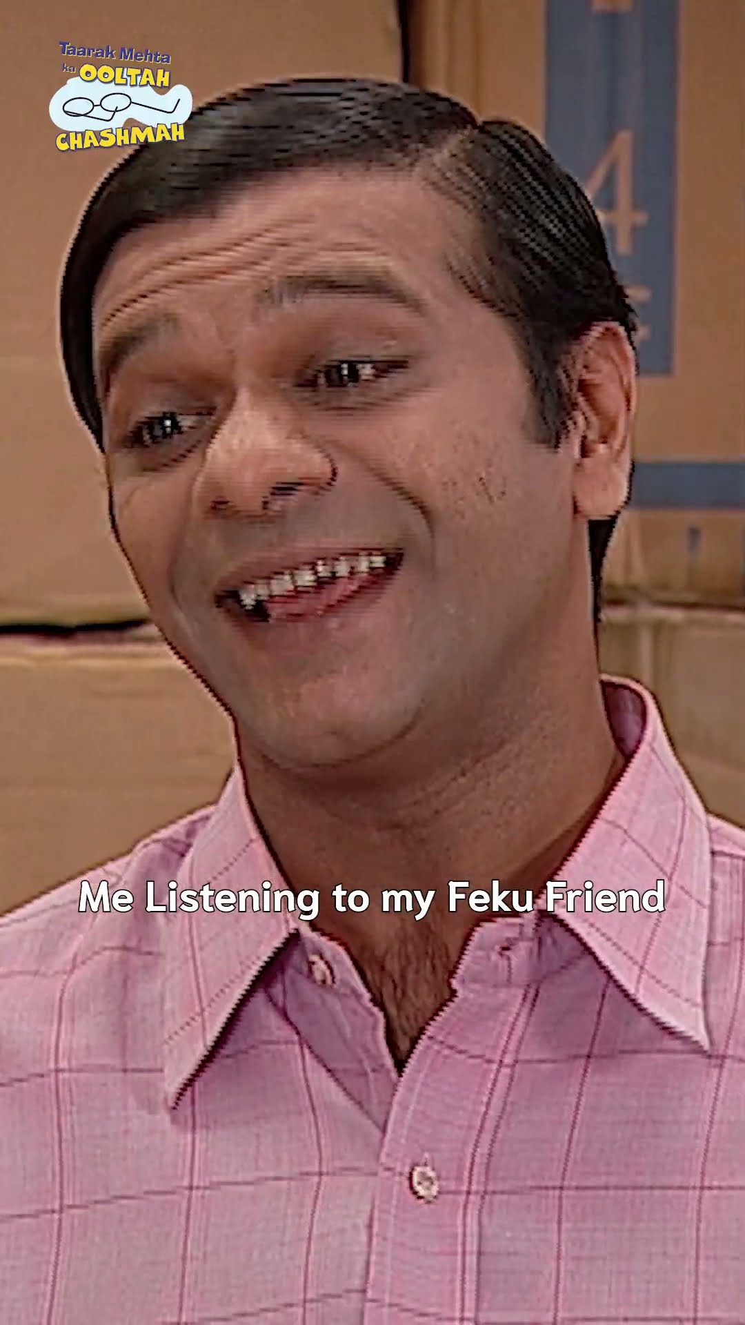 me listening to my feku friend!   #tmkoc #relatable #kumbh #funny #shorts #reels #relatives #home