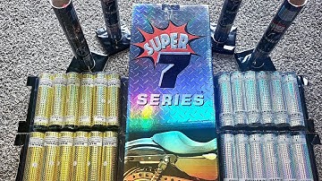 New* 2025 Super 7 Series 7" Canster Shells  + Review (Must Watch) 🔥#Fireworks #dejay314