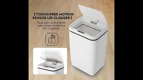 Automatic Touchless Intelligent induction Motion Sensor Kitchen Trash Can Wide Opening Sensor