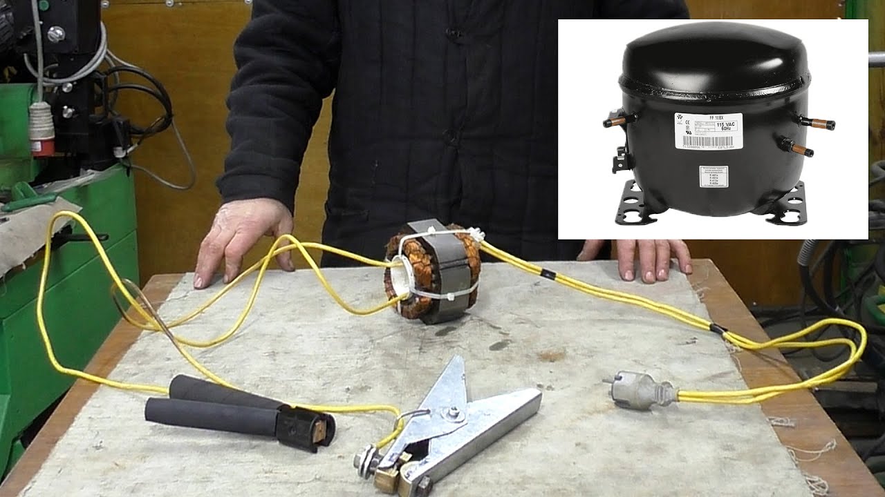 Разоблачение: Сварочный аппарат из КОМПРЕССОРА холодильника | Welding Machine