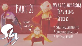 WHAT TO BUY FROM TRAVELING SPIRITS PART 2 | Style and cosmetics 💫 | Sky children of the light |