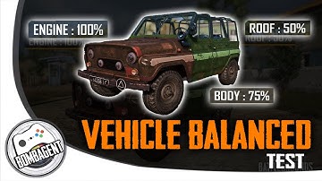 PUBG New Vehicle Balance Update TEST - Patch 7.3 - season 7 - Vehicle Buffed